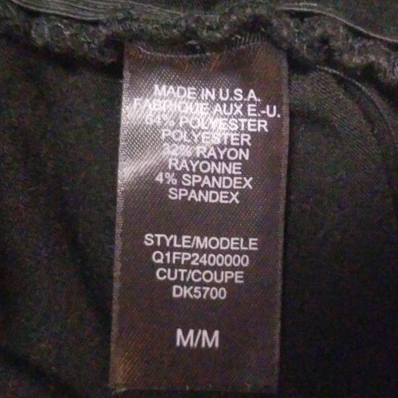 Guess one shoulder black shirt - Picture 5 of 5